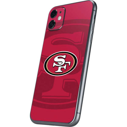 NFL San Francisco 49ers Double Vision iPhone 11 Skin